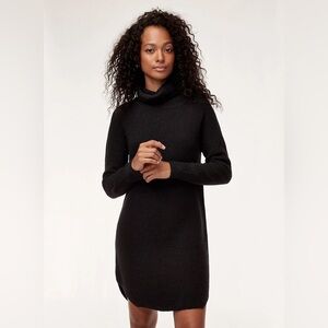 Aritzia Wilfred Free Bianca dress made from 100% Merino wool